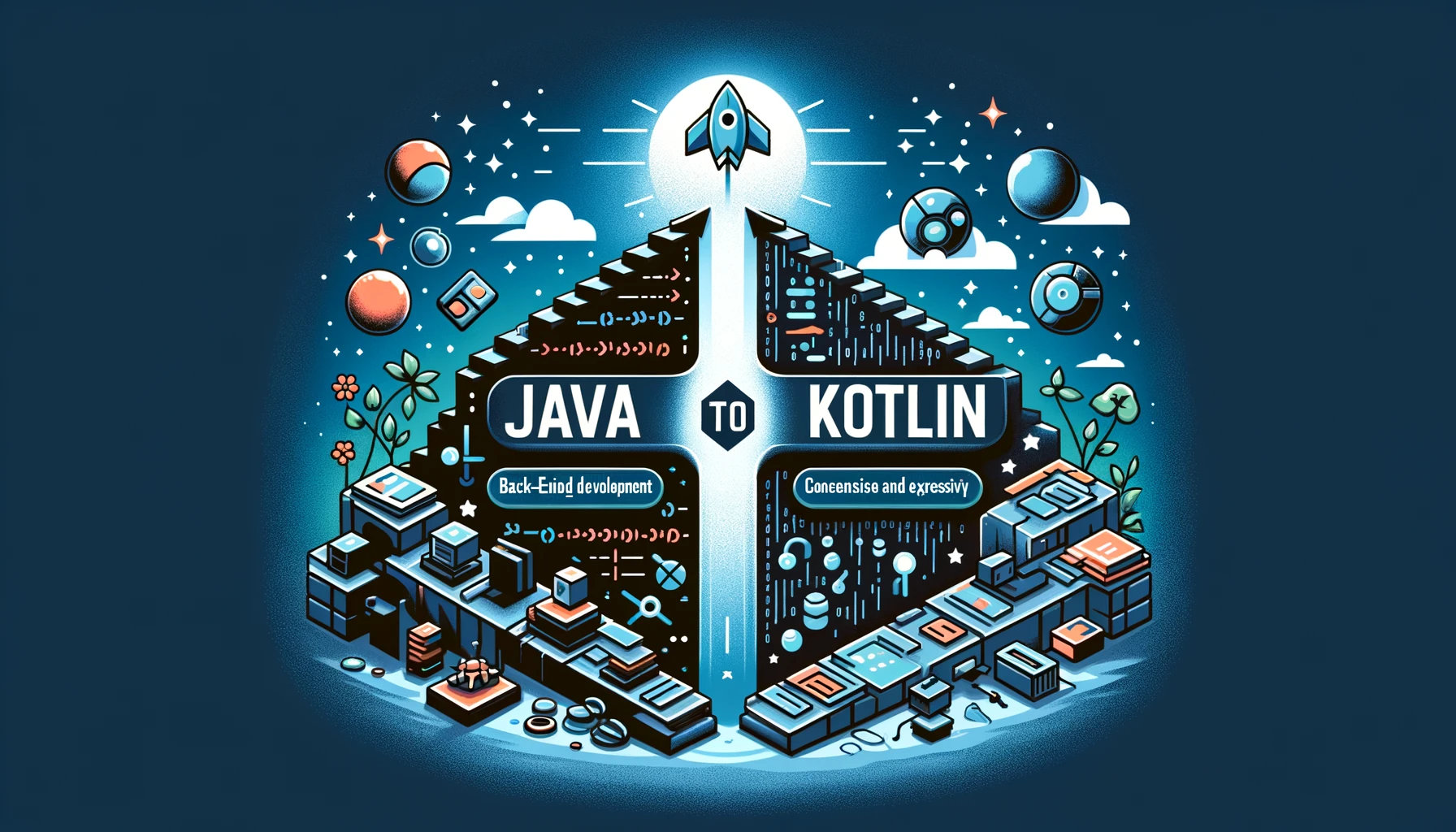 From Java to Kotlin: Elevating Back-End Development with Conciseness and Expressivity